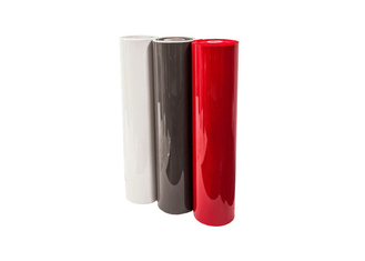 Aluminium décoratif à haute brillance de PVC pour la membrane pressant l'emballage