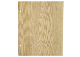 Film décoratif de PVC de l'effet en bois 3D pour des meubles Matte Finish extérieur