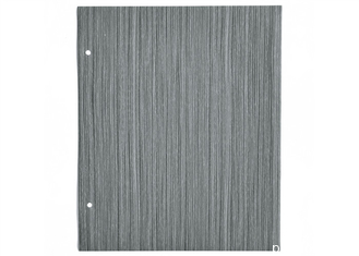 Film décoratif flexible de PVC de grain en bois 2D pour la stratification plate