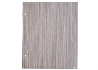 Le film décoratif balayé Formable de PVC de Grey Wood Color pour la TV se tient