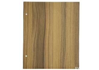 Film en bois de PVC de grain de stratification pour la surface de porte intérieure décorative
