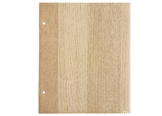 Aluminium en stratifié de meubles de grain en bois de PVC pour le buffet
