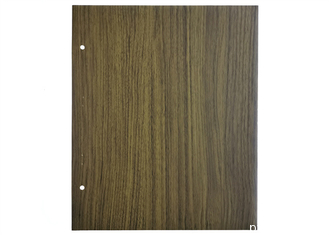 Feuille décorative en PVC mat effet bois ignifuge 500m / petit pain