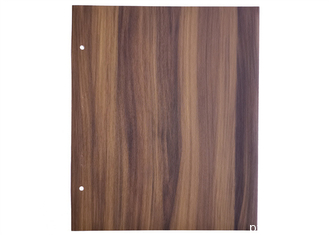 Feuille décorative en PVC de couleur bois de chêne doré, largeur 1420 mm