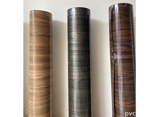 Aluminium décoratif de porte de PVC de résistance de tache pour la presse de membrane de vide