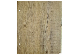 Aluminium résistant rayé de grain en bois de PVC pour la surface décorative intérieure