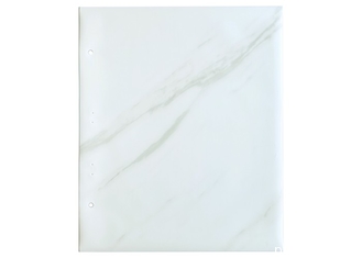 Résistance à l'usure décorative de film de PVC de grain de marbre imperméable