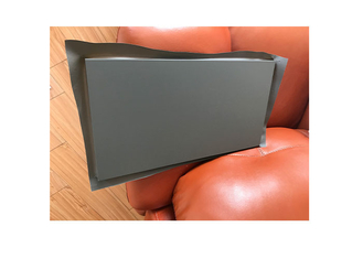 Film décoratif de PVC de couleur anthracite de Renolit pour le profil d'emballage