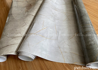 Film décoratif en PVC à effet marbre brillant
