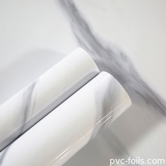 Film de stratification en PVC pour vitrines en plastique épaisseur 180 microns, largeur 620 mm