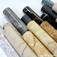 Ruloir de film décoratif en PVC à effet marbre pour meubles