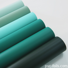 Super mat PVC membrane film en rouleau pour les portes d'armoires de cuisine