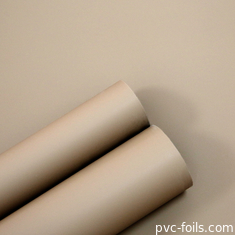 Fabric Design PVC Membrane Foil Roll Pour les portes en MDF, le pressage à la membrane