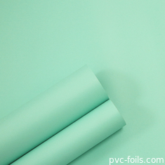 Film de meubles en PVC supermat pour portes à membrane, doux au toucher et sensible à la peau