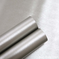 Films de stratification en PVC de conception métallique pour la décoration de meubles d'intérieur