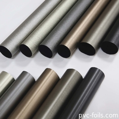Film autoadhésif en PVC de couleur métallique pour la décoration de meubles d'intérieur
