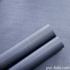 Finitions métalliques brossées Film PVC auto-adhésif en rouleau pour la décoration de surface