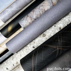 Nouveau design en marbre en PVC pour le couvercle de meubles