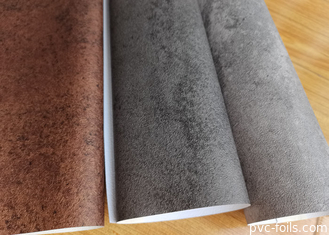 Enveloppe en PVC auto-adhésif de marbre imprimé pour le couvercle de l'armoire
