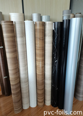 Rouleau de film en PVC pour meubles à haute brillance pour le pressage de la membrane de porte d'armoire
