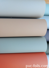Film décoratif en PVC pour revêtement de meubles de surface mate durable