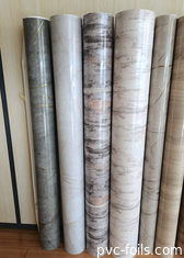Film de meubles en PVC hautement brillant pour les surfaces des armoires et des armoires