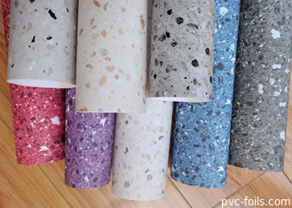 Film autoadhésif de PVC pour meubles en marbre pour bureaux de cuisine