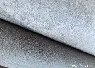 Feuille de PVC à ciment gravé sous vide pour applications intérieures modernes