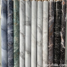 Film décoratif en PVC pour la stratification des panneaux de meubles