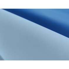 Film décoratif en PVC de couleur blanche semi-brillante pour la stratification en roulement