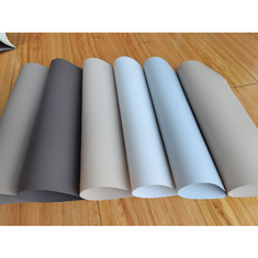 Film PVC auto-adhésif de couleur grise pour la décoration de porte d'armoire - Film vinyle facile à peler et à coller