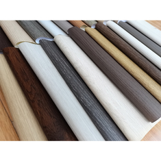 Film autoadhésif de grains de bois en PVC pour armoires et meubles de cuisine