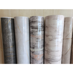 Film décoratif en PVC à effet marbre pour meubles, armoires et panneaux muraux