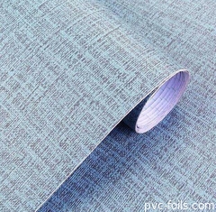 Teinture du tissu Couleur solide Pvc Film auto-adhésif Pour la décoration de l'hôtel Renovation