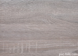 L'aluminium de meubles de PVC de portes finissent Matte Wood Grain Interior Decoration