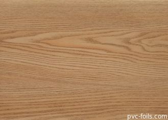 L'aluminium de membrane de PVC 3d de polychlorure de vinyle pour des meubles de portes a gravé le bois en refief