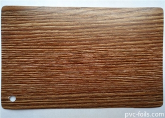 Modèle en bois décoratif 0.6mm de forces de défense principale de Matte Pvc Foil Laminated On