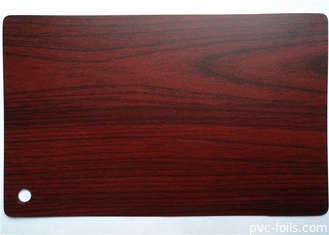 Petit pain de vinyle de Matte Pvc Wood Grain Surface adhésif pour les forces de défense principale formées
