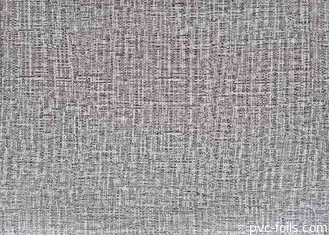 Ruloir de feuille de papier décoratif de conception en tissu en PVC pour les couvertures d'armoires