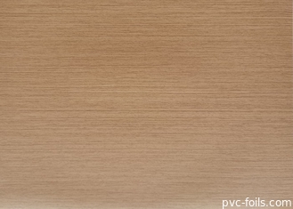 Graver imperméable de texture de grain en bois de décor de meubles d'aluminium de membrane de PVC