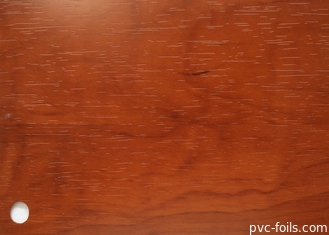 L'aluminium en bois de membrane de PVC de couleur d'Apple pour des portes apprêtent la largeur 1400mm