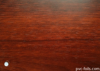 Film auto-adhésif de vinyle de PVC pour des Cabinets de décoration de rénovation de meubles et de porte