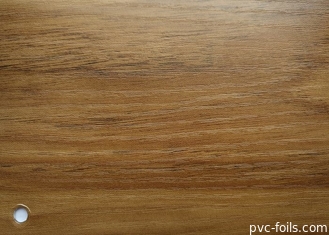 Film décoratif de PVC de Cherry Wood Color pour des projets intérieurs Matte Finish de décor