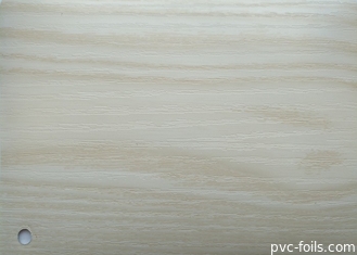 Film décoratif de PVC de membrane pour le grain en bois de couleurs claires de surface de meubles