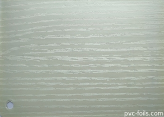 Film décoratif de PVC de relief par effet en bois pour la largeur 1260mm de stratification