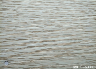 Pressant l'aluminium de membrane de PVC pour le Cabinet 0.35MM en bois blancs de portes
