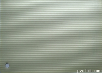 La couleur blanche a gravé la stratification en refief chaude d'effet tridimensionnel décoratif de film de PVC