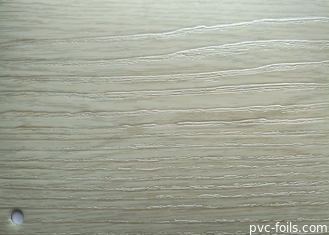 Film intérieur en PVC gaufré en bois de 200 microns flexible formable