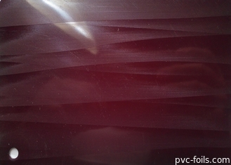 Enveloppe pure de film de meubles de PVC de matelas pour l'effet 3D mat de panneau mural