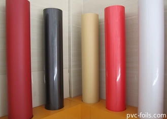 Film PVC métallisé à haute brillance pour couvrir les meubles, film mince d'épaisseur